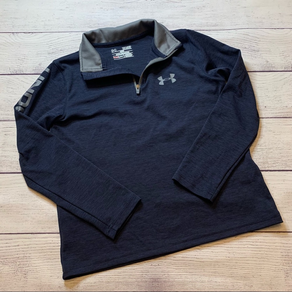 Under Armour Three Quarter Zip Top Youth Small